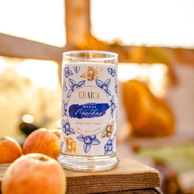 Charm Candle “Sweet Blueberry” – Earring