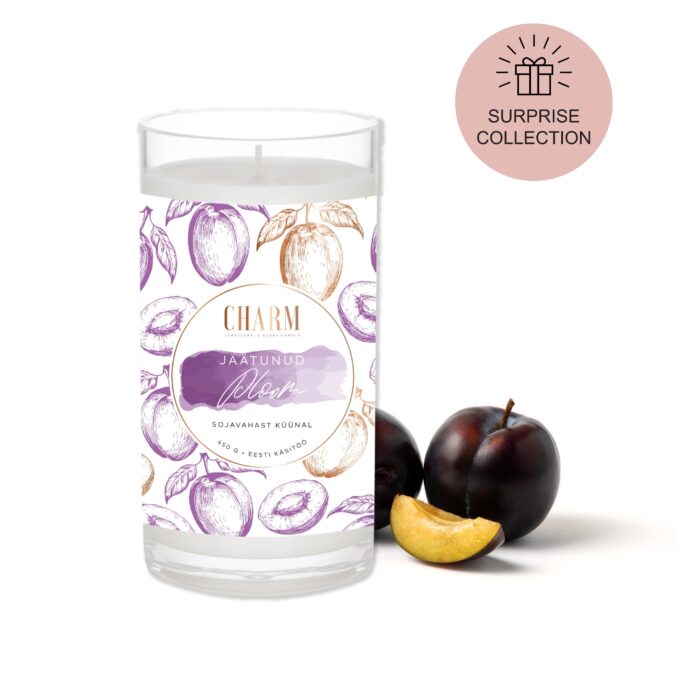 Charm Candle "Jäätunud ploom" - Üllatus